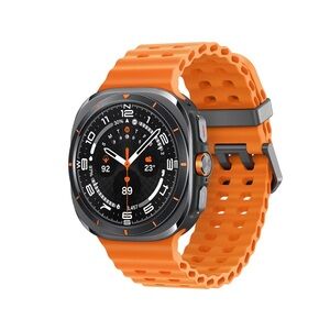 Smartwatch with Orange Band